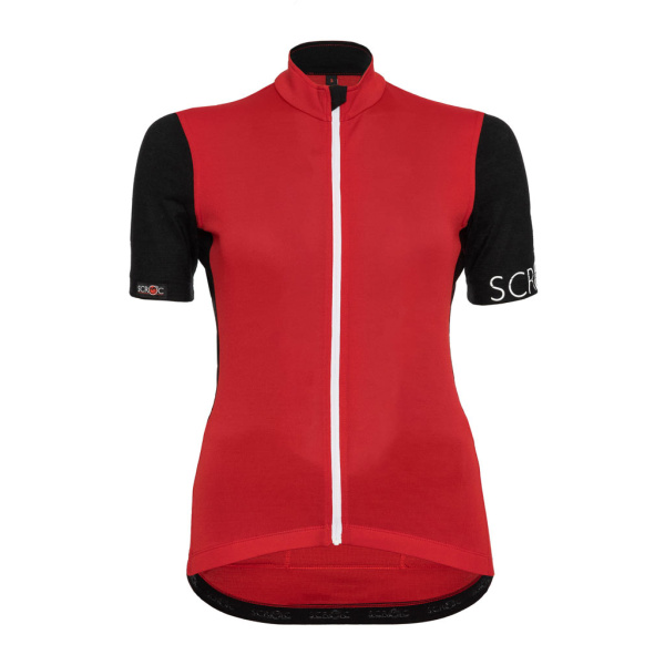 sMerino 160 Bike Trikot Devi w Damen rot von SCROC.