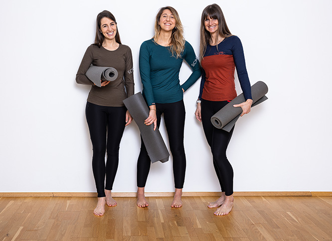 Merino Shirts langarm Damen von SCROC