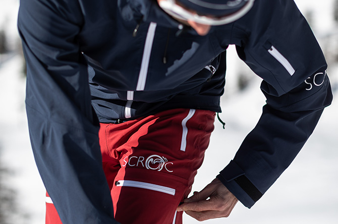 Merinoshell Hardshell Merinojacke Herren SCROC