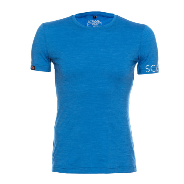 sCool Merino Shirt Friska blau für Herren von SCROC.