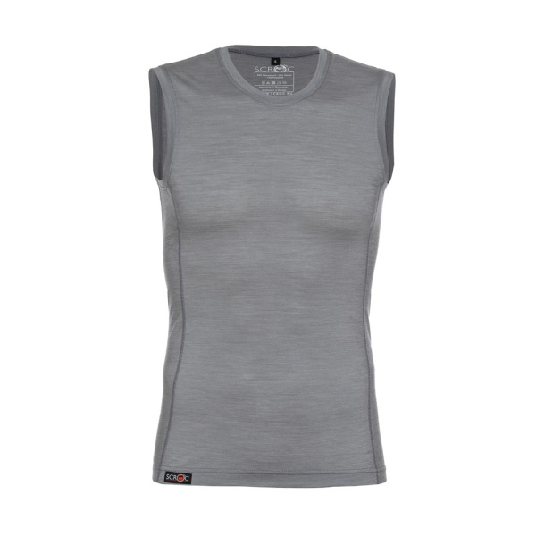 sCool Merino Shirt Remi grau für Herren von SCROC.
