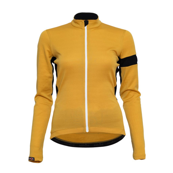 sMerino 160 Bike Trikot Devi langarm w honig Damen von SCROC.