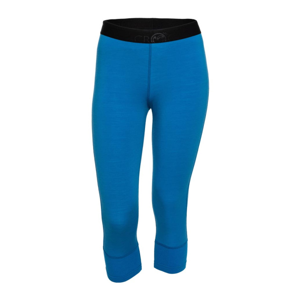 sMerino 190 3/4 Hose Suro w blau für Damen von SCROC.