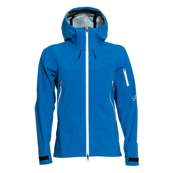 sMerinoshell Jacke Selo blau für Herren von SCROC.