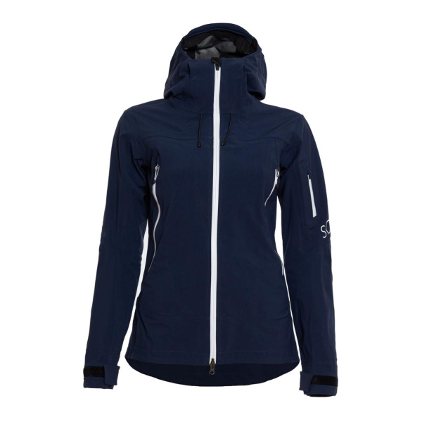 sMerinoshell Jacke Selo w dunkelblau Damen von SCROC.