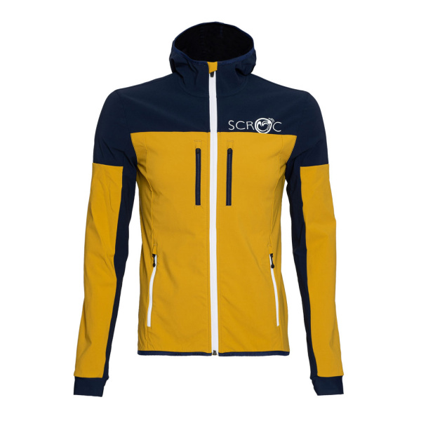sWooltec Merino Jacke Caro honig für Herren von SCROC.